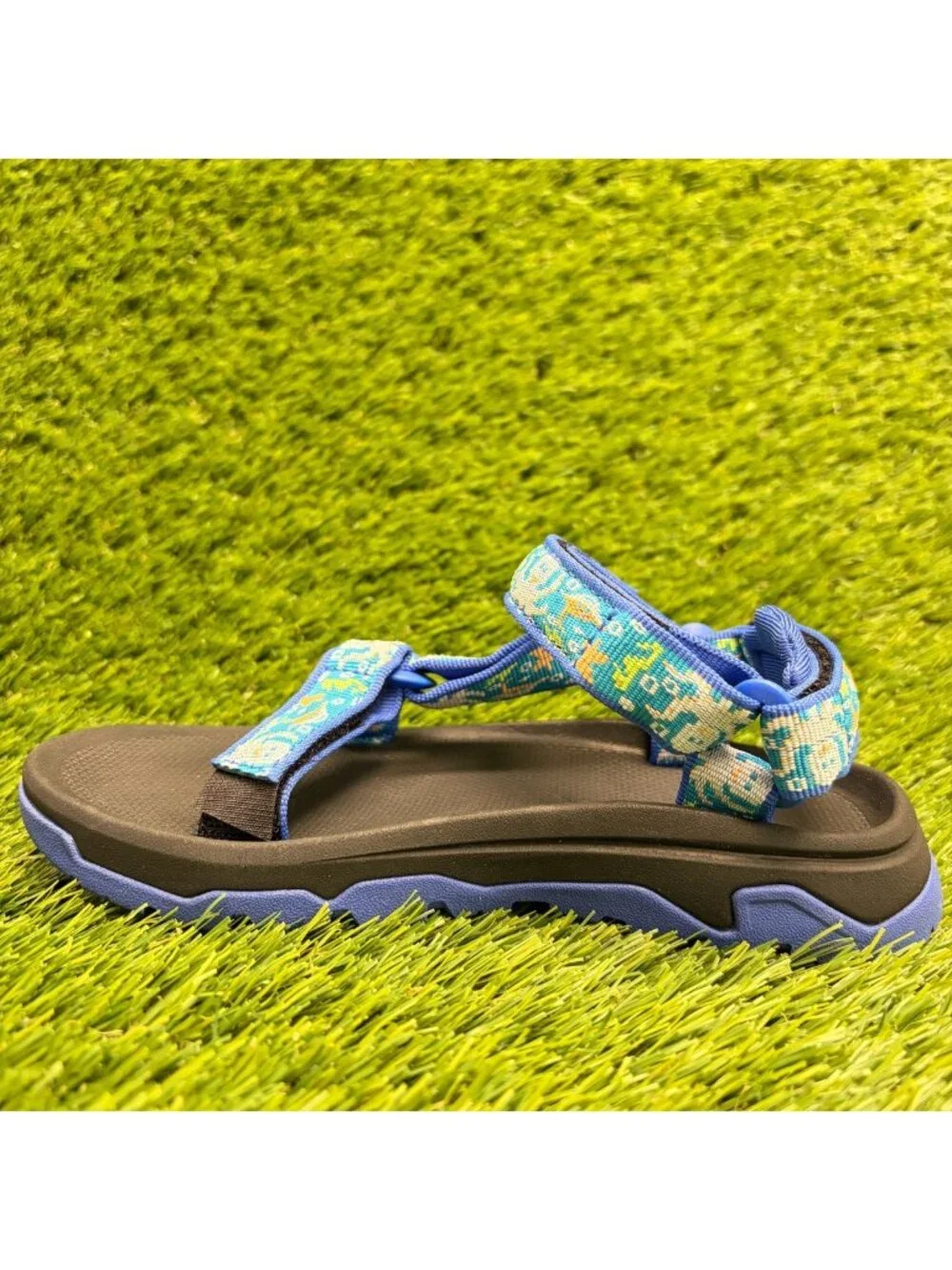 Teva Hurricane XLT Boys Size 12C Blue Black Beach Outdoor Hiking Strappy Sandals